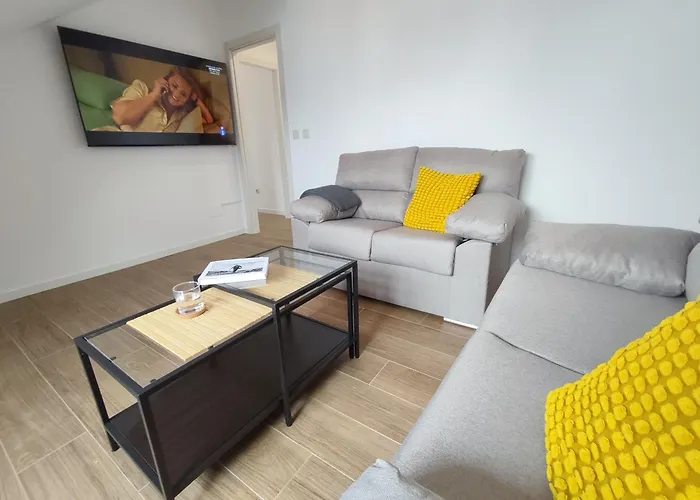 Atico Mar De - Vistas Al Mar Desde Todas - Cama King Size Y Tv 65